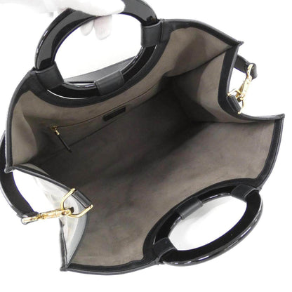 フェンディ ラナウェイショッピング ミディアム コーティングキャンバス カーフ バッグ