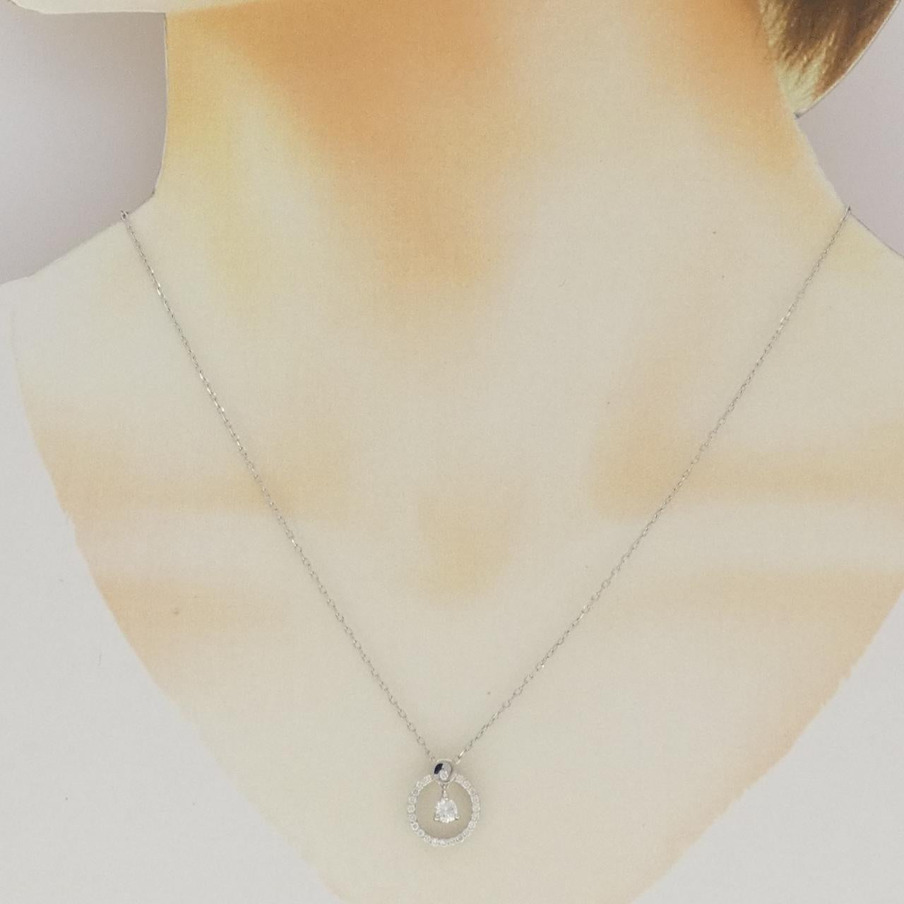 プラチナ ダイヤモンドネックレス