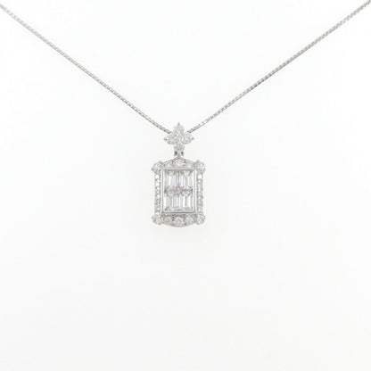 プラチナ ピンクダイヤモンド ダイヤモンド ネックレス