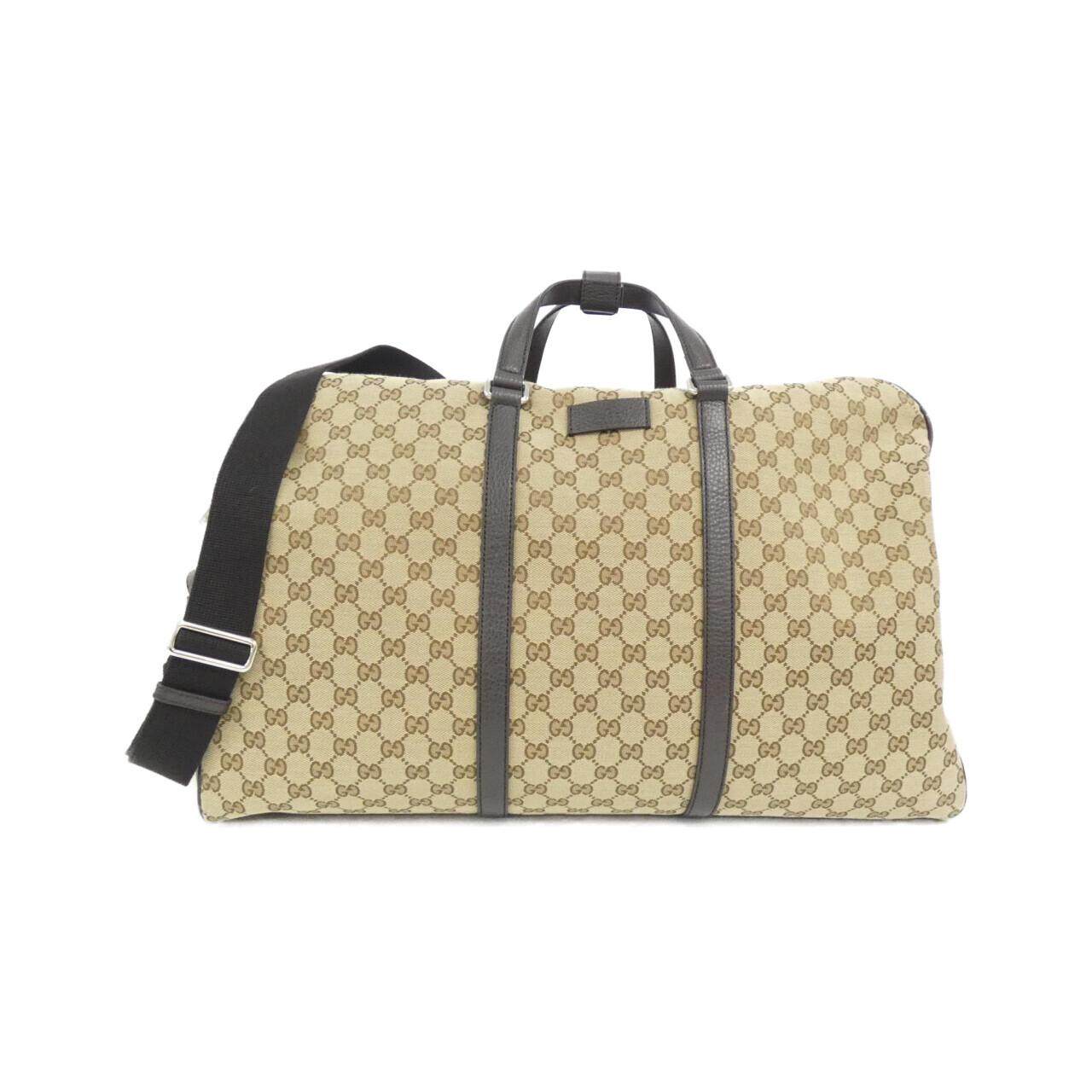 グッチ GGキャンバス ボストンバッグ