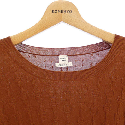 エルメス カシミヤ混ニット
