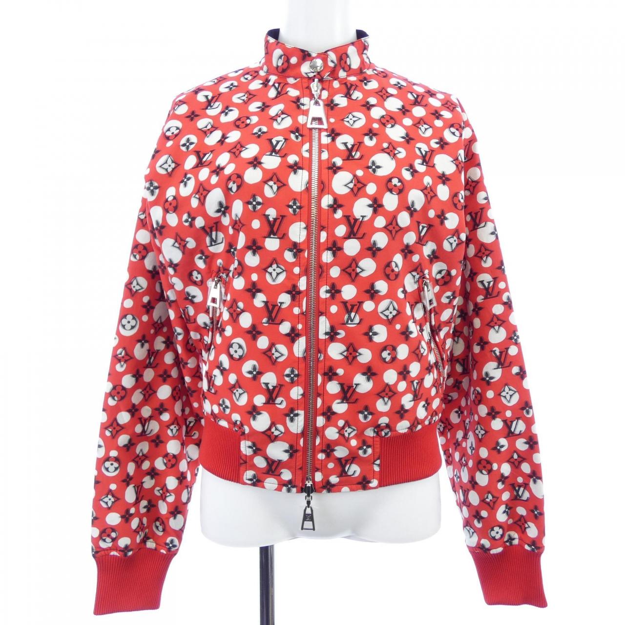 ルイヴィトン LV×YK リバーシブル インフィニティ ドットボンバージャケット ブルゾン