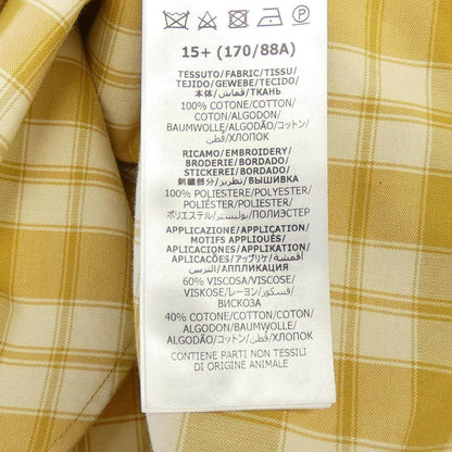 グッチ アディダス チェックシャツ
