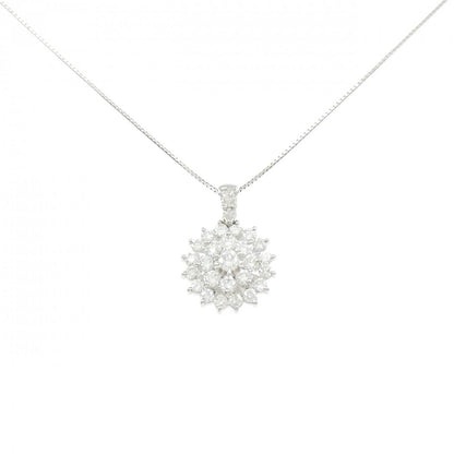 PT900 PT850 1.87CT ダイヤモンドネックレス