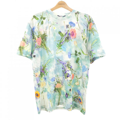ルイヴィトン エンブロイダリーフラワー コットンTシャツ