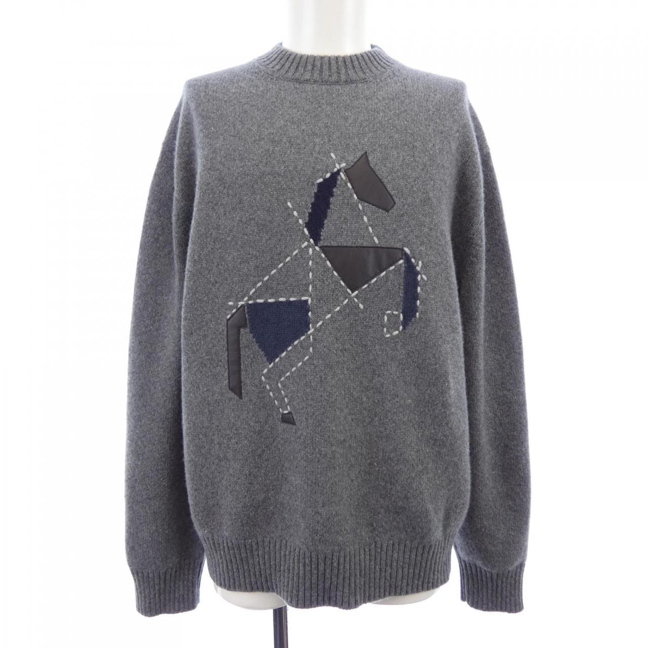 エルメス シュヴァルタングラム カシミヤニット