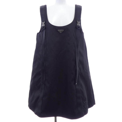 プラダ トライアングルロゴ RE-NYLON ノースリーブドレス