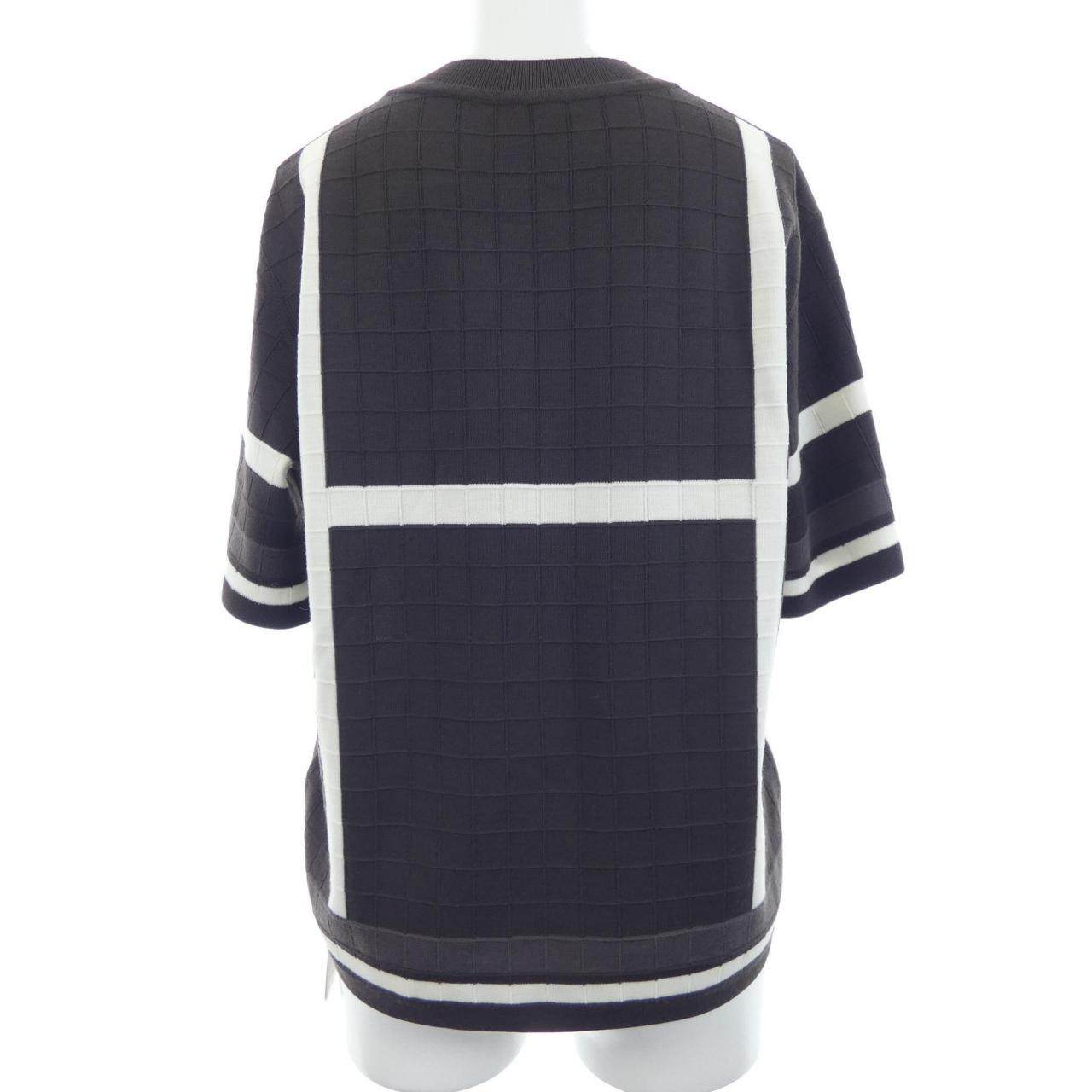 エルメス MAILLE QUADRILL シルクトップス