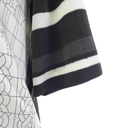 エルメス MAILLE QUADRILL シルクトップス