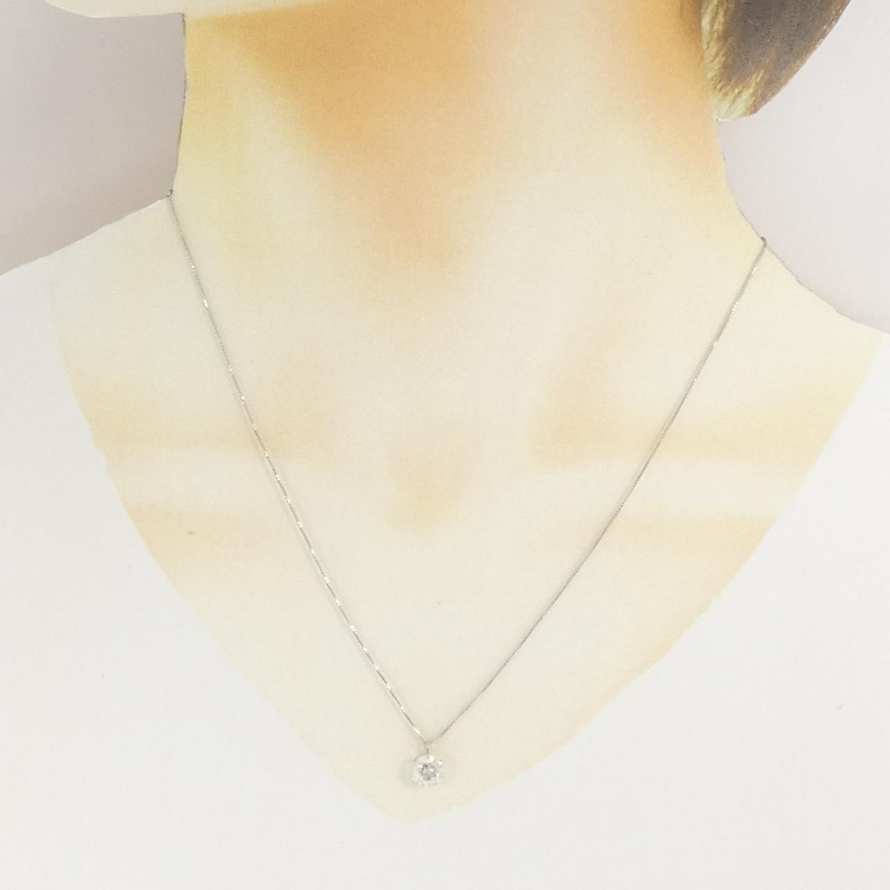 プラチナ ダイヤモンド ネックレス