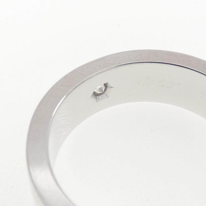 カルティエ ラブ 750WG ダイヤモンドリング 10号