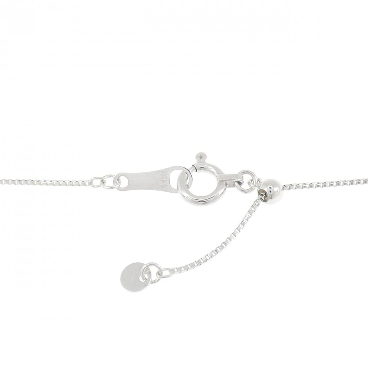 Au750フラワーダイヤモンドネックレス