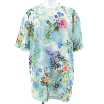 ルイヴィトン エンブロイダリーフラワー コットンTシャツ