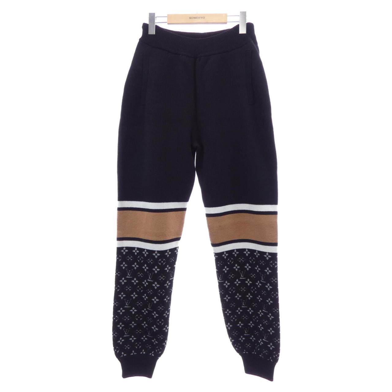 ルイヴィトン カシミヤ混パンツ