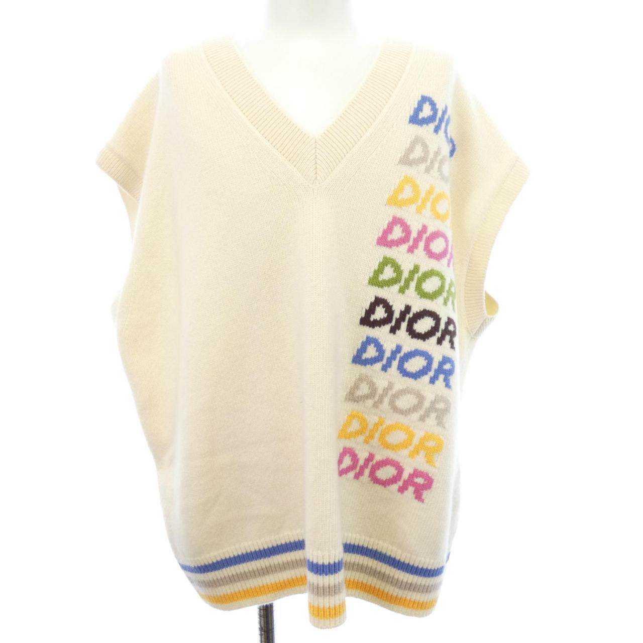 ディオール DIOR MULTI カシミヤ混ベスト