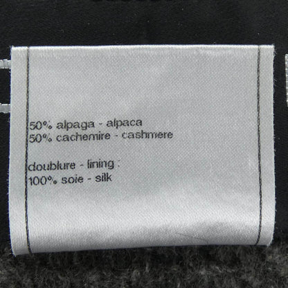 シャネル カシミヤノーカラージャケット