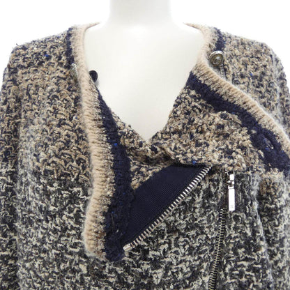 シャネル カシミヤ混カーディガン