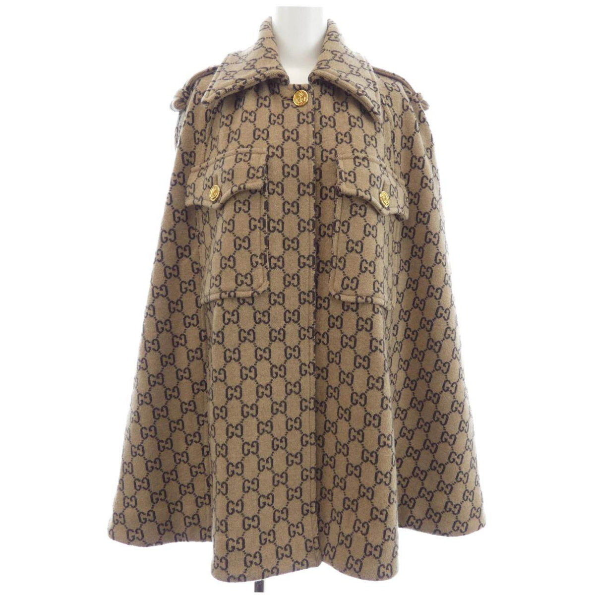 グッチ GGウールケープ