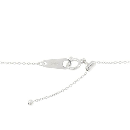 K18ホワイトゴールド ホースシュー ダイヤモンド ネックレス