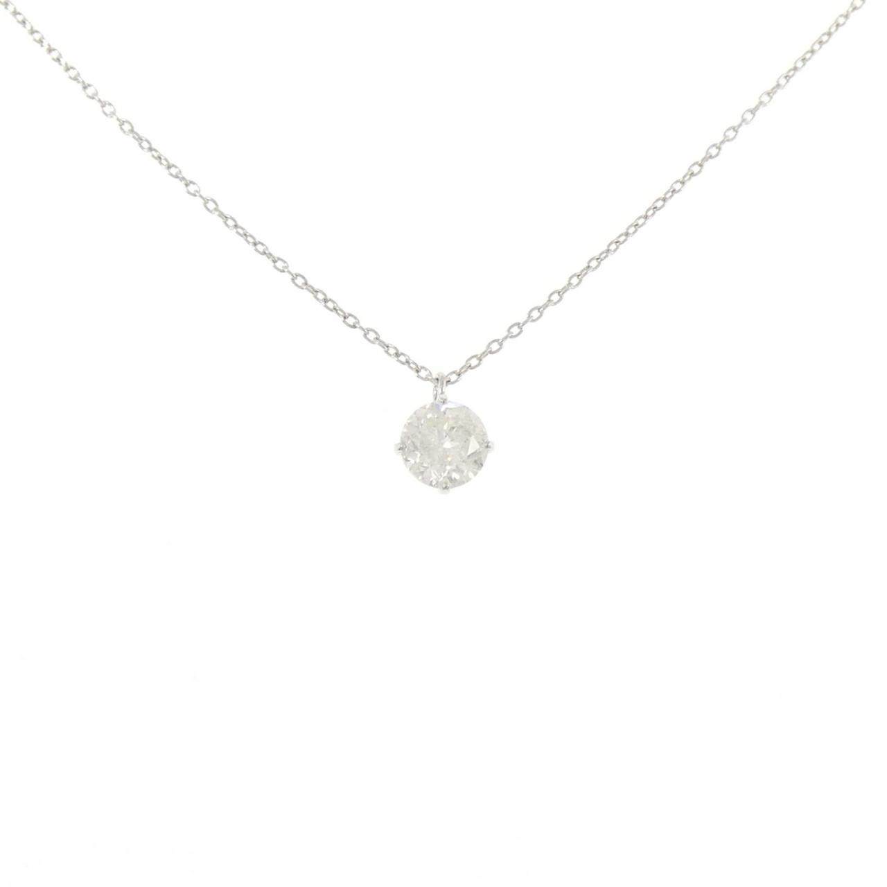 プラチナダイヤモンドネックレス 0.7ct