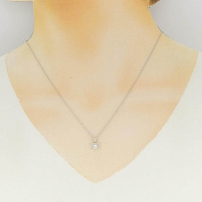 プラチナ850 ダイヤモンドネックレス