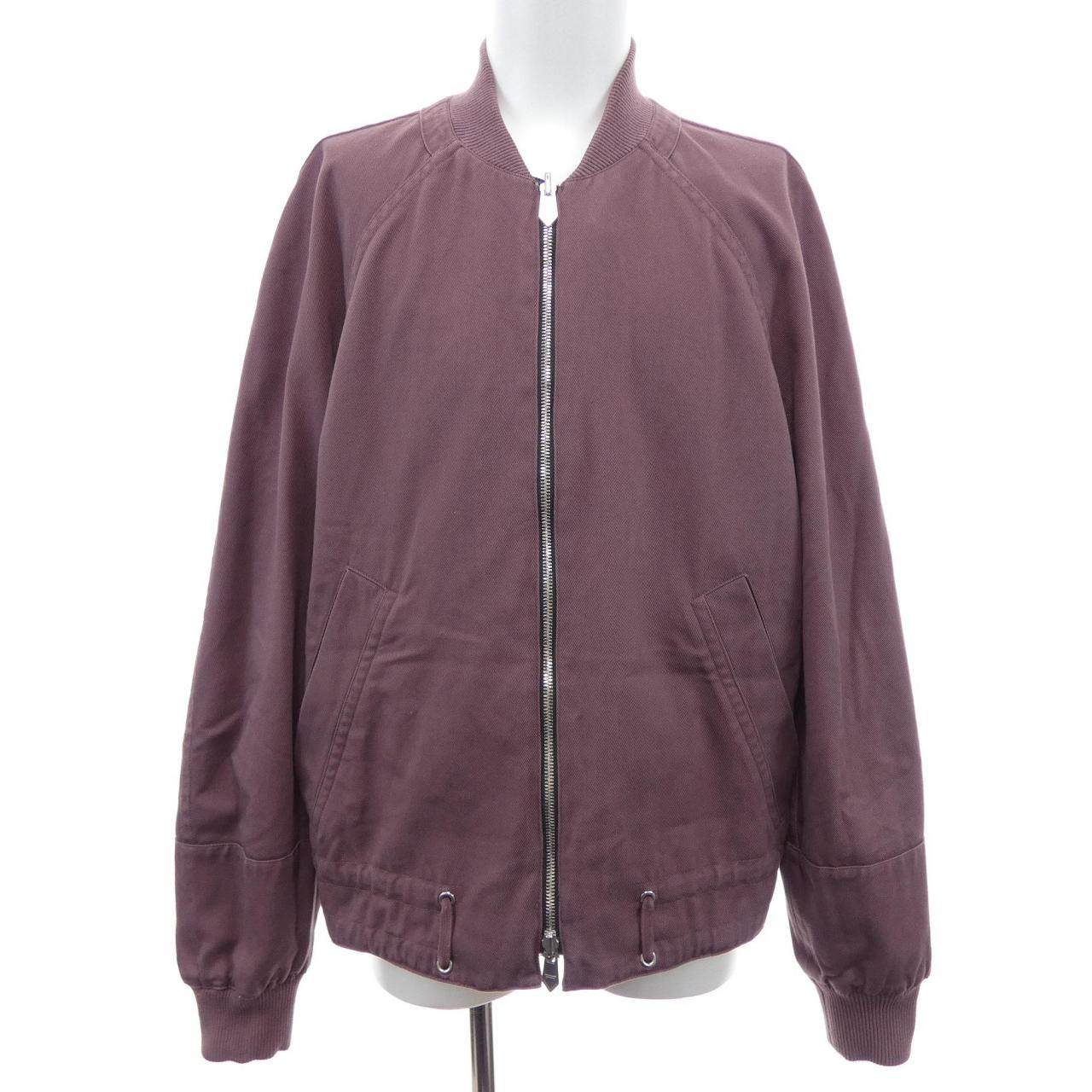 エルメス レザーブルゾン