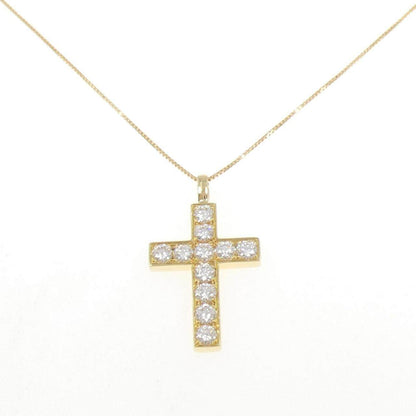 Au750 ダイヤモンド クロス ネックレス