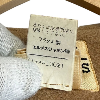 エルメス グレナン ダッフル コート キャメル