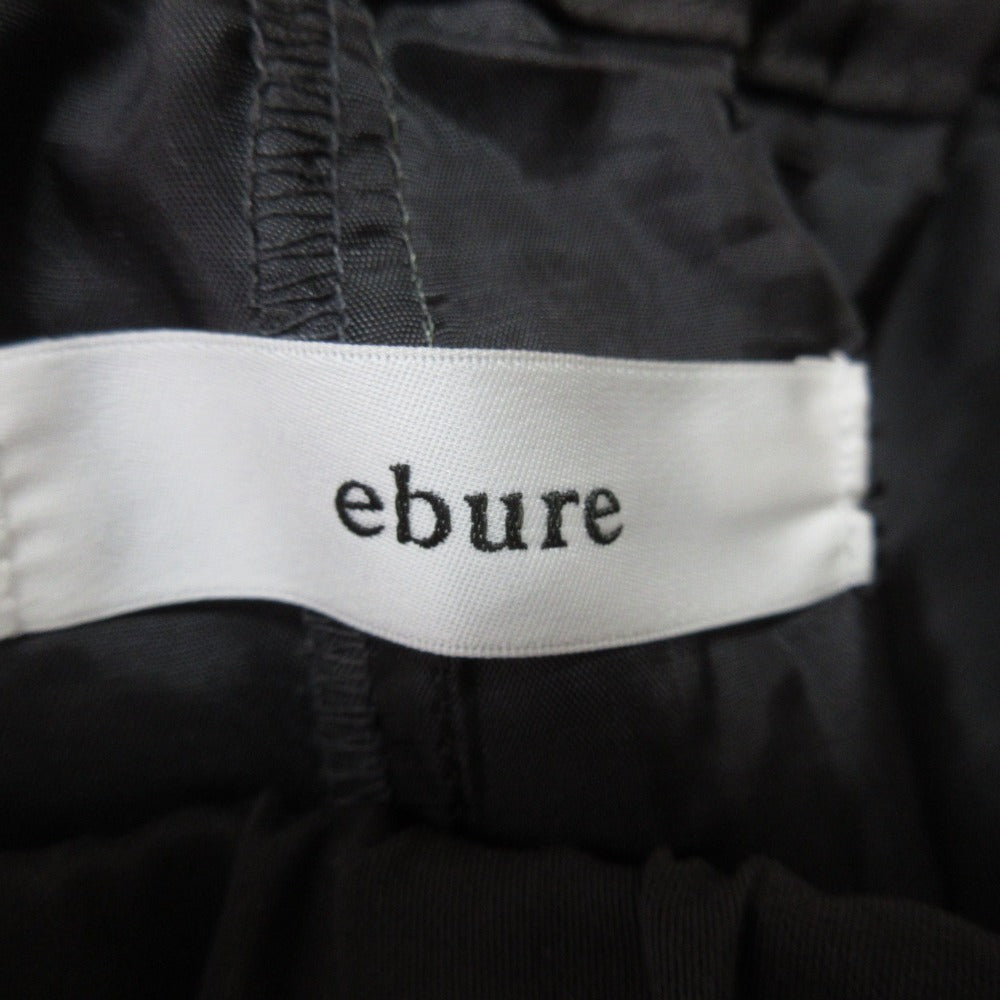 ebure フラッフィー オーガンジー ワイド パンツ