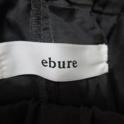 ebure フラッフィー オーガンジー ワイド パンツ