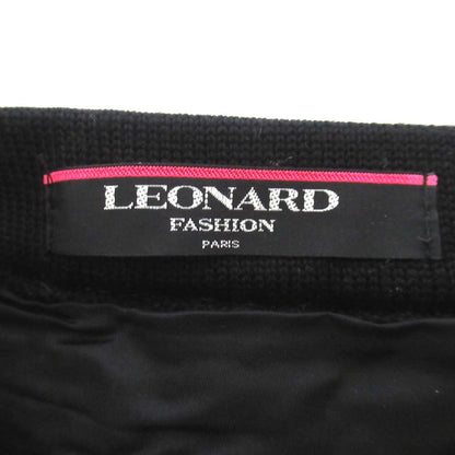 LEONARD ウール モヘア ブレンド スカート