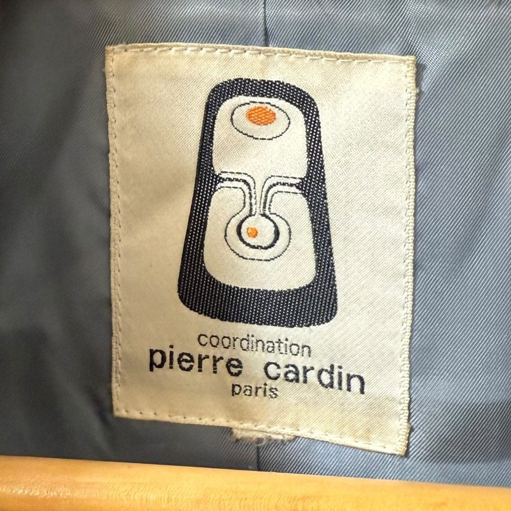 ピエール ・ カルダン ファー カラー ベルト コート