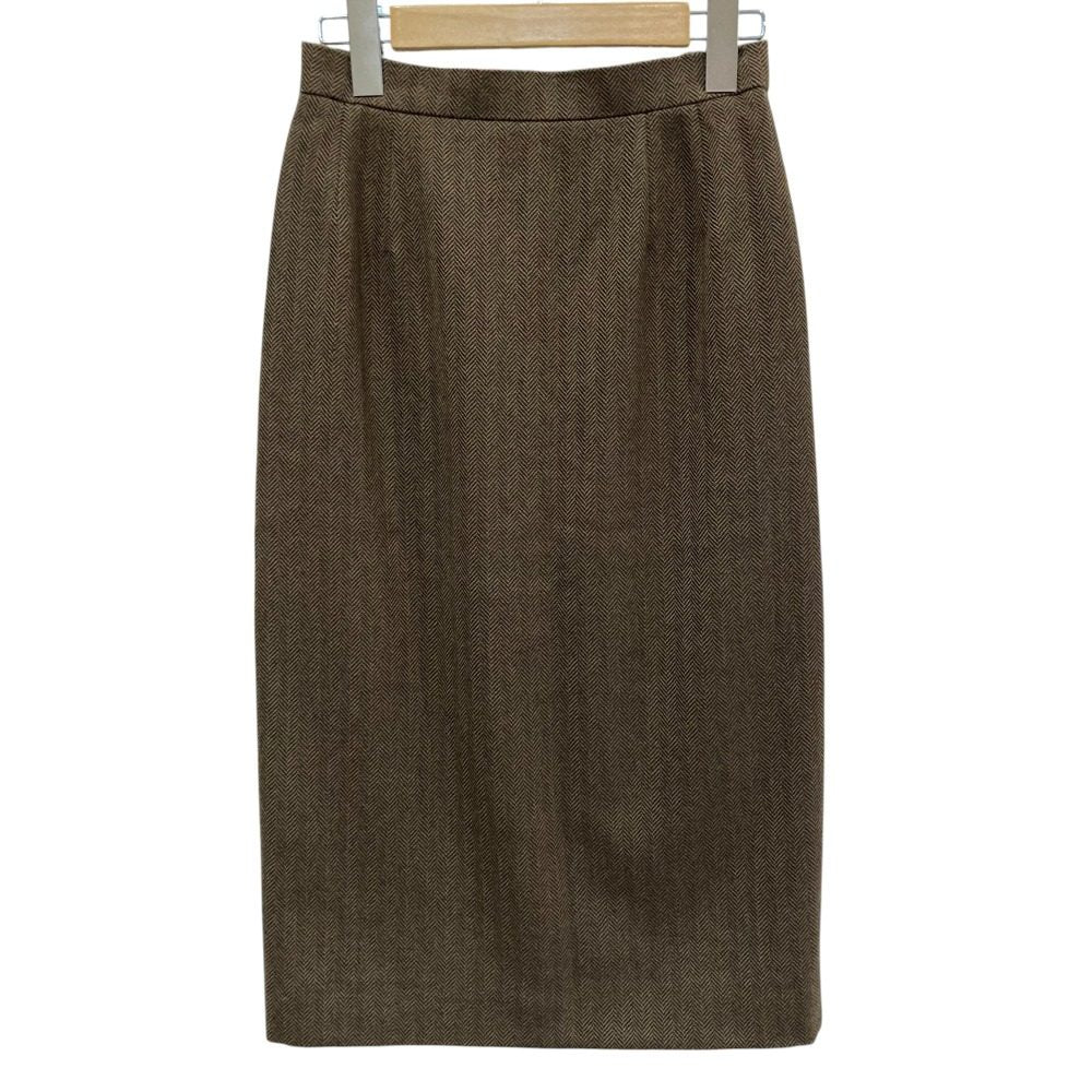 DAKS ヘリンボーン ノー カラー セットアップ