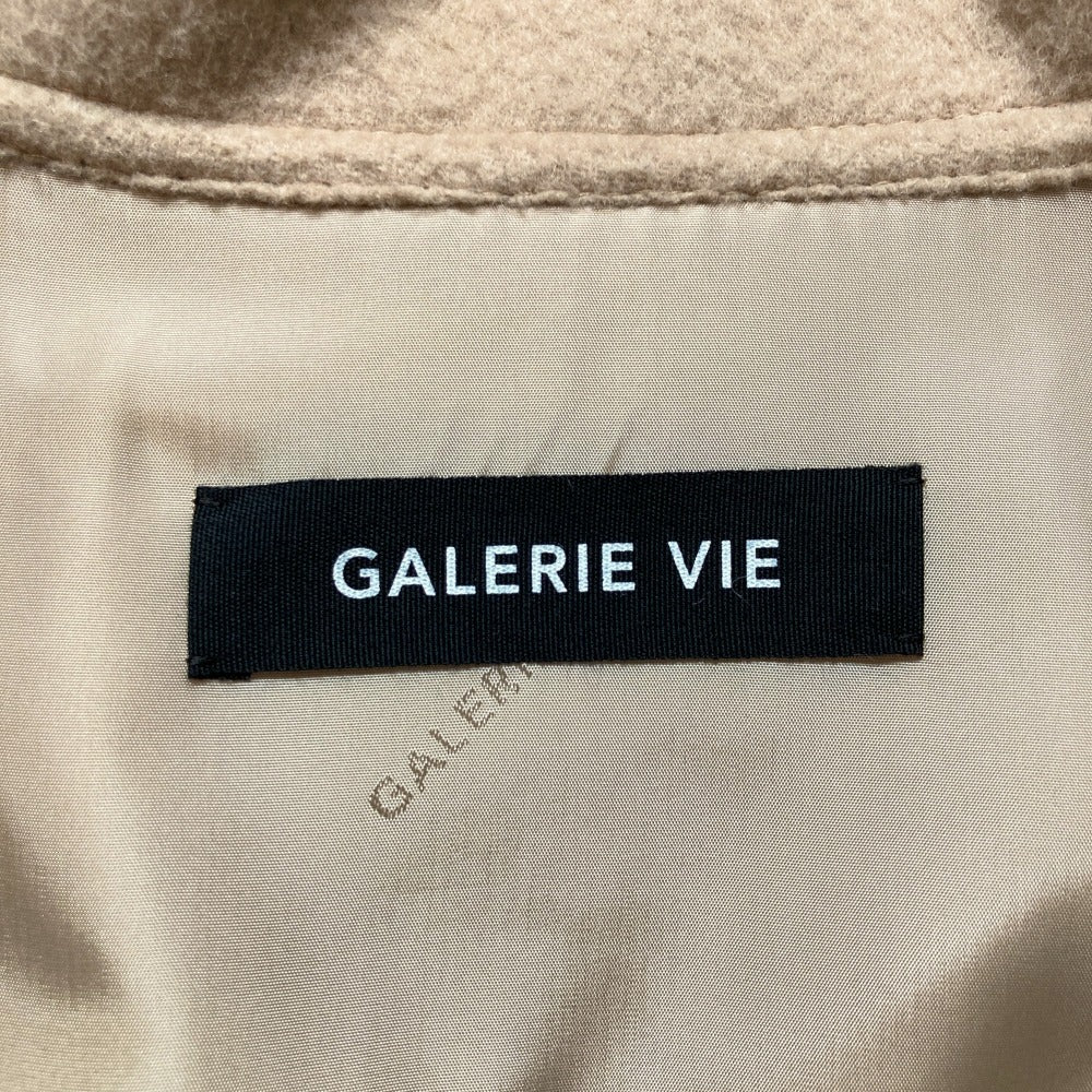 GALERIE VIE ウール ダブル フェイス ハイ ネック ブルゾン