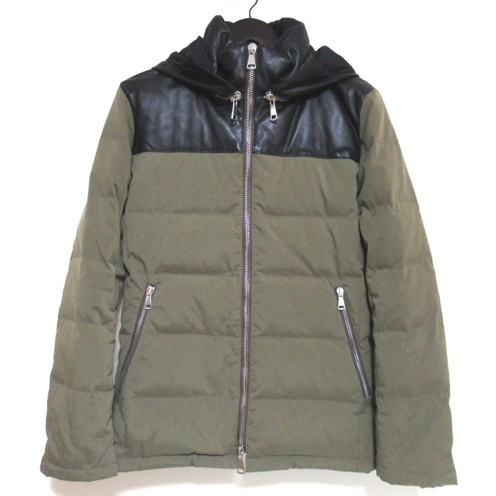wjk ラム レザー ダウン ジャケット