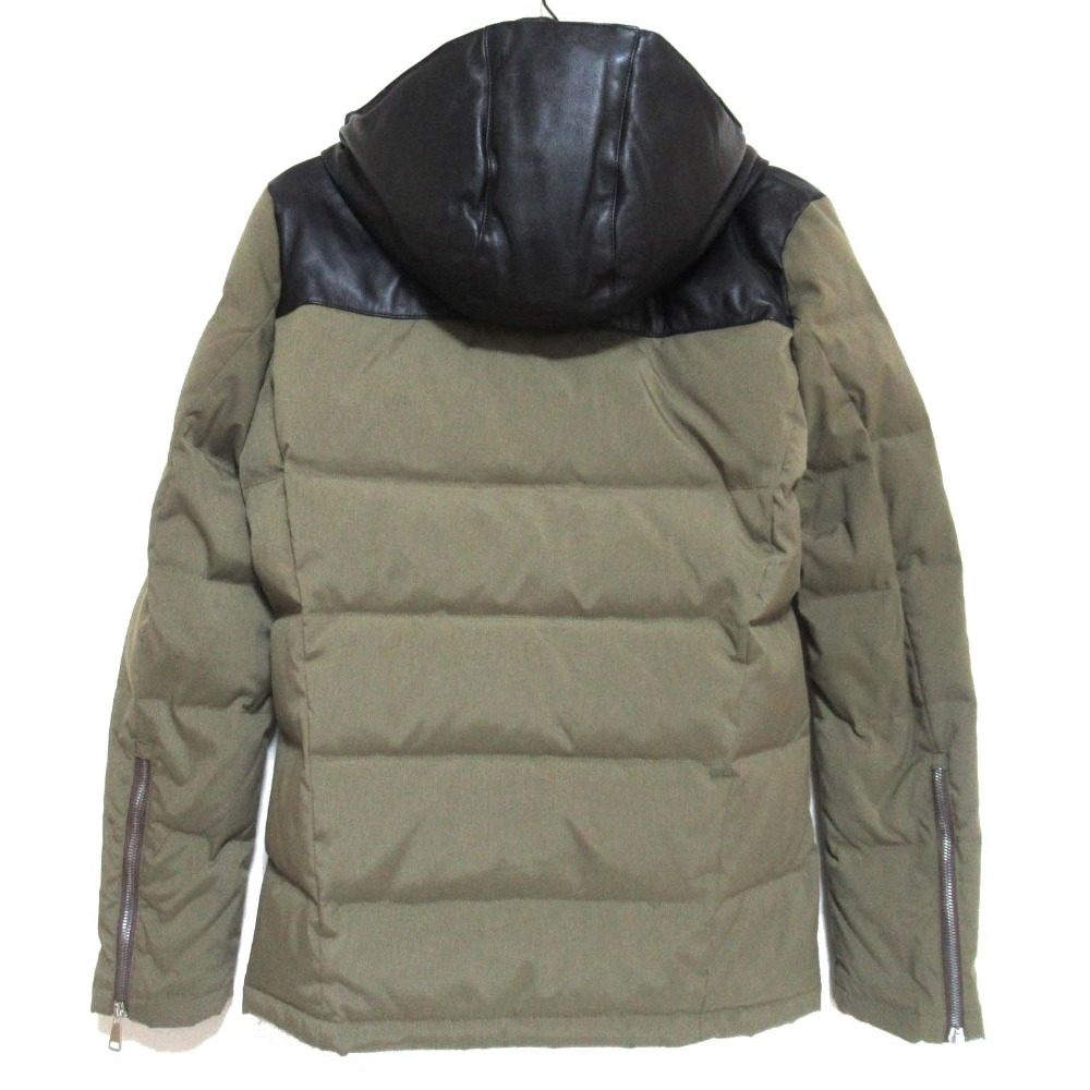 wjk ラム レザー ダウン ジャケット