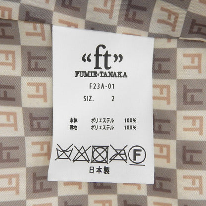 FUMIE TANAKA フェイク ファー フード コート