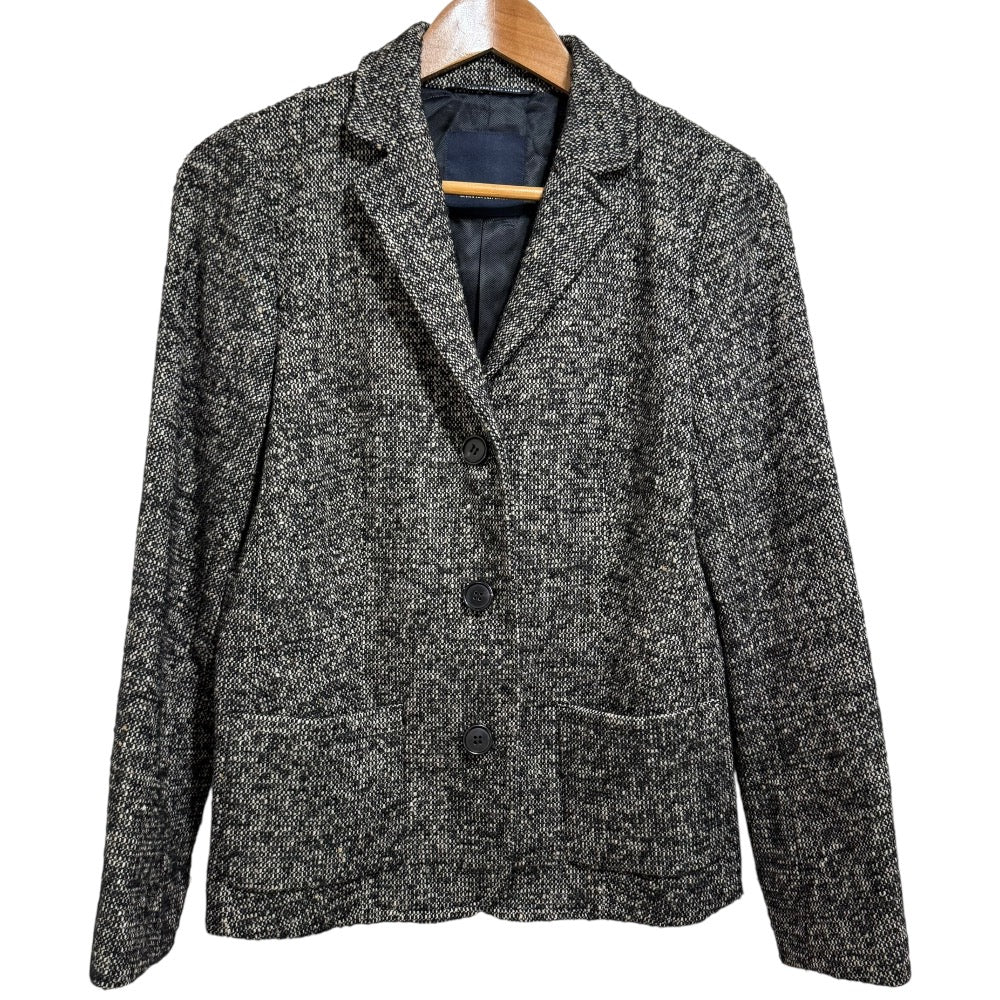 S Max Mara モヘア アルパカ ブレンド テーラード ジャケット