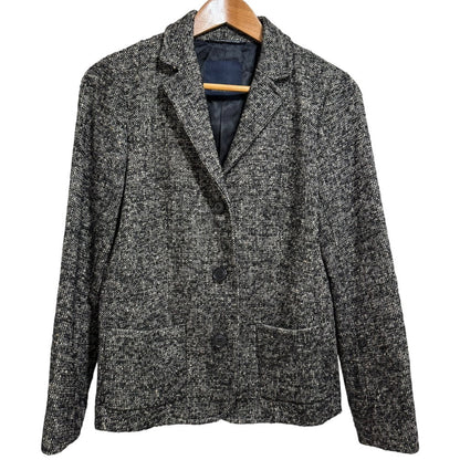 S Max Mara モヘア アルパカ ブレンド テーラード ジャケット