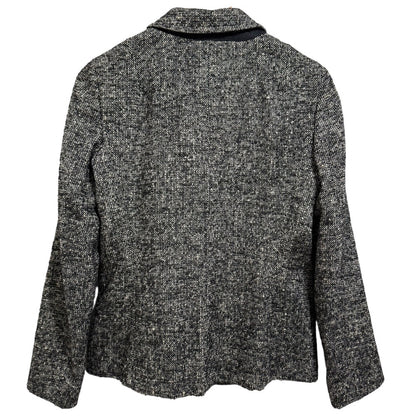 S Max Mara モヘア アルパカ ブレンド テーラード ジャケット