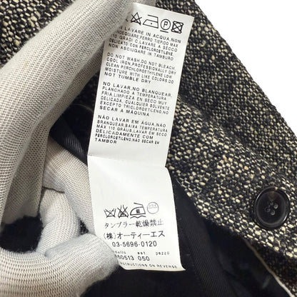 S Max Mara モヘア アルパカ ブレンド テーラード ジャケット