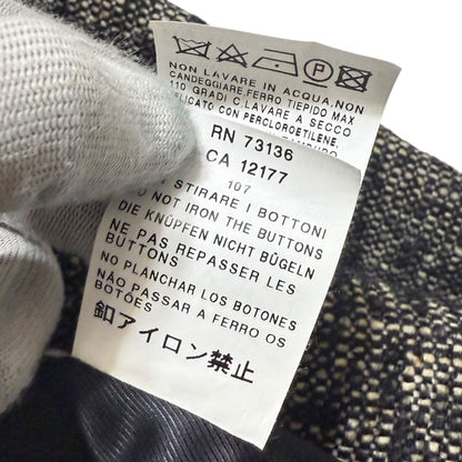 S Max Mara モヘア アルパカ ブレンド テーラード ジャケット