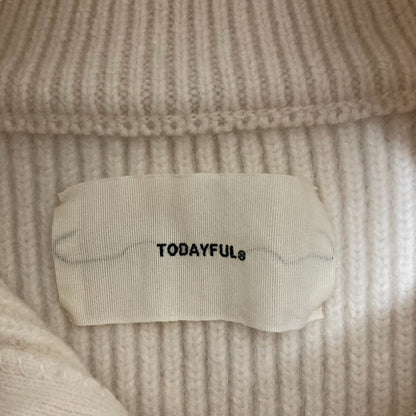 Todayful ハーフジップ ニット ベスト