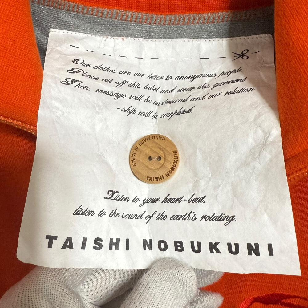 TAISHI NOBUKUNI 刺繍入り トラック ジャケット ブルゾン