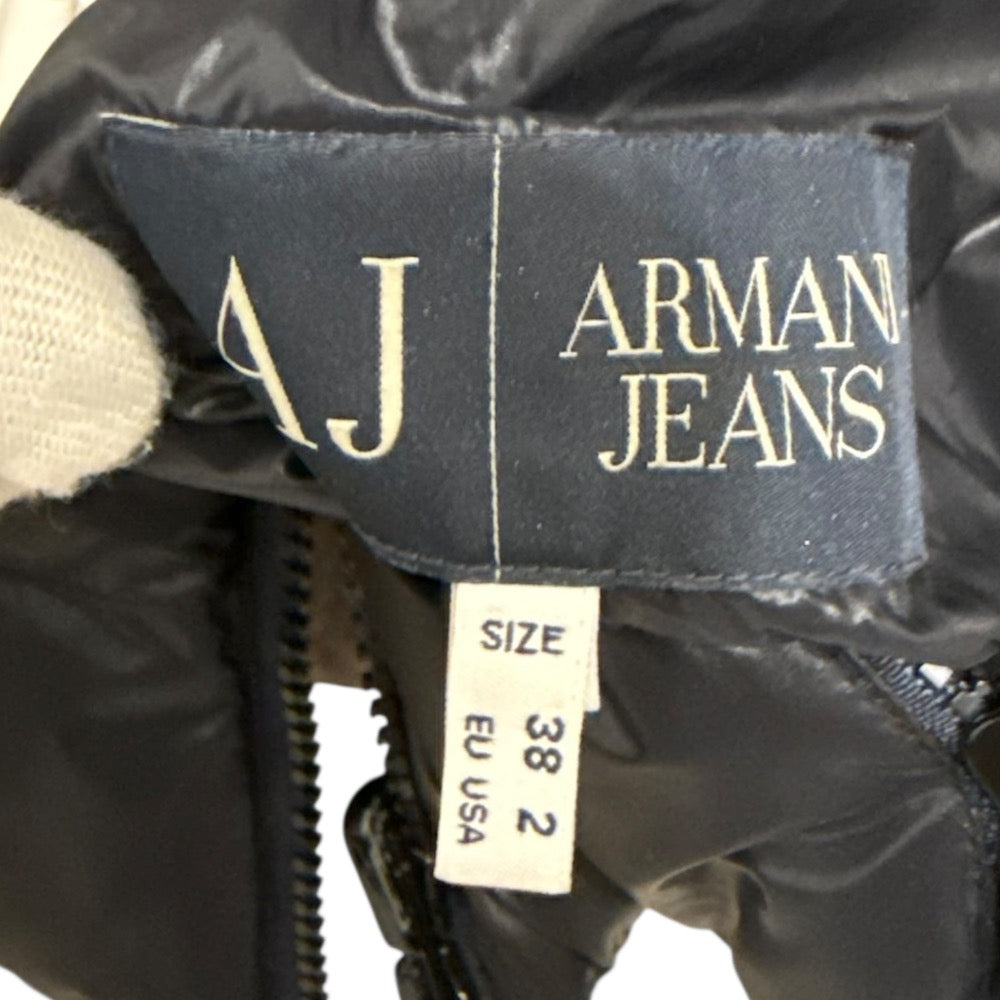 アルマーニ ジーンズ リバーシブル パデッド ジャケット