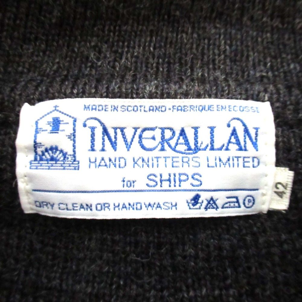 INVERALLAN ブリティッシュ ウール ニット ジャケット