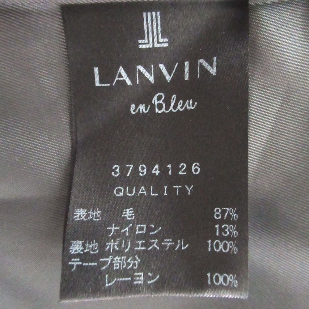 ランバン ウール コート