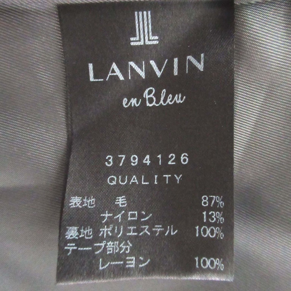 ランバン ウール コート