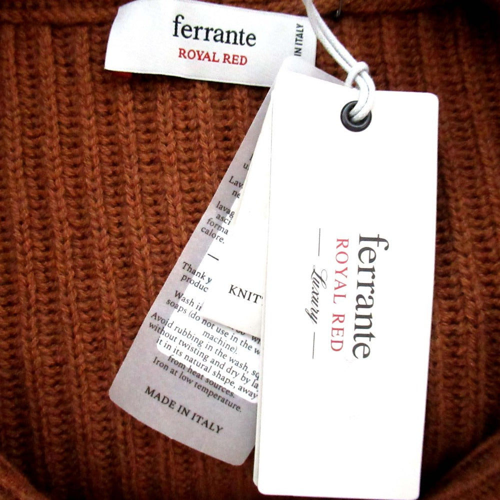 FERRANTE スーパー120'S メリノウール カーディガン