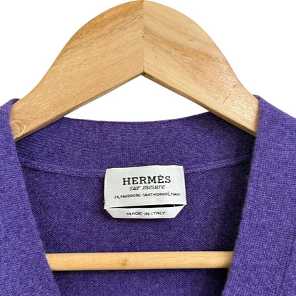エルメス 100% カシミア ニット カーディガン
